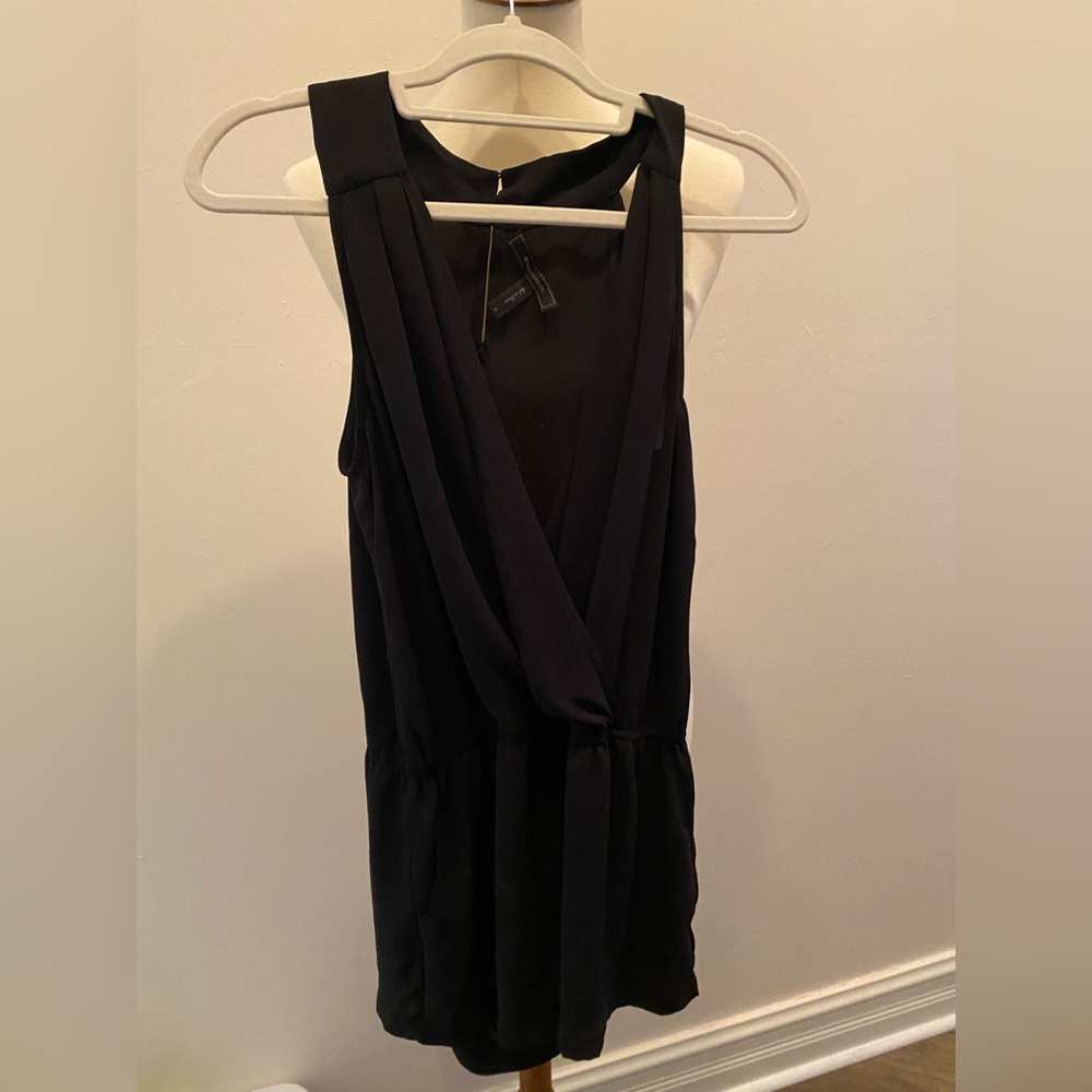 BCBG MaxAzria black romper